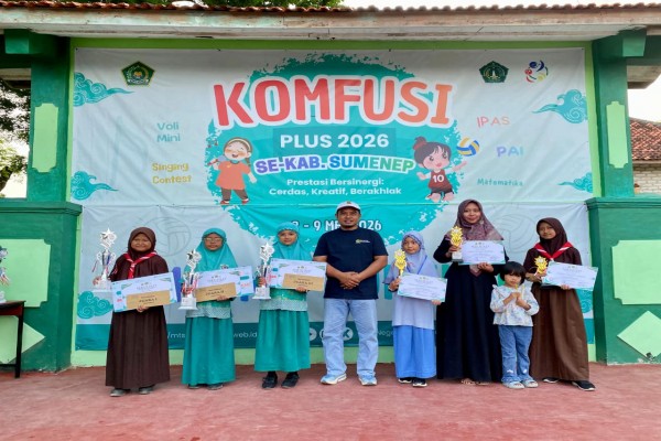 JUARA 1 PAI KOMFUSI MTsN 3 Sumenep