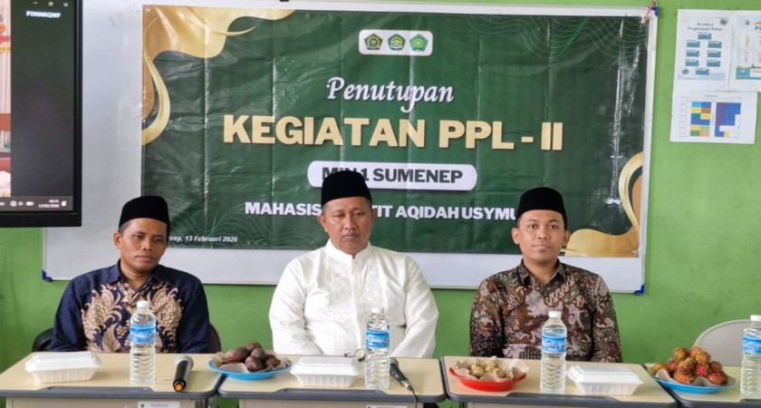 Penuh Khidmat, MIN 1 Sumenep Lepas Mahasiswa PPL STIT Aqidah Usymuni