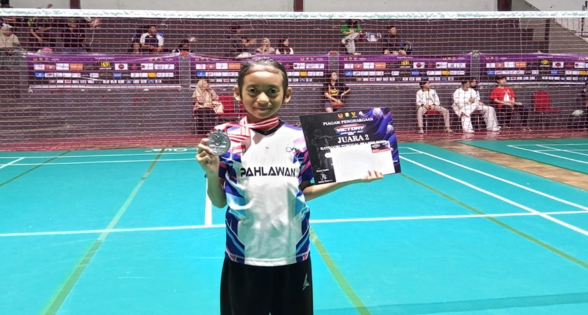 Hana Safina Fu'adi Sabet Juara 2 Badminton Victory Wiraraja Cup 2026 di Lumajang