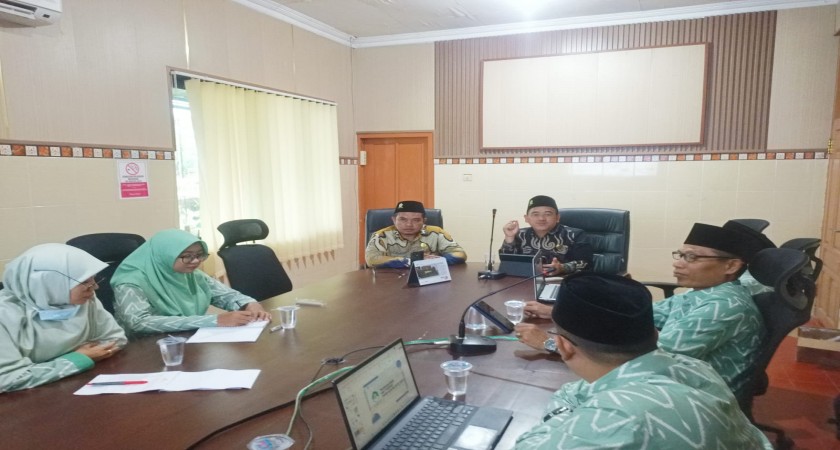 MIN 1 Sumenep Paparkan Program Kerja Tahun Pelajaran 2025/2026 di Hadapan Kepala Kemenag dan Kasi Pendma