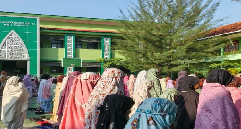 Lebih dari Sekadar Ibadah Sunnah: Mengintip Rutinitas Shalat Dhuha di MIN 1 Sumenep demi Generasi Berakhlakul Karimah