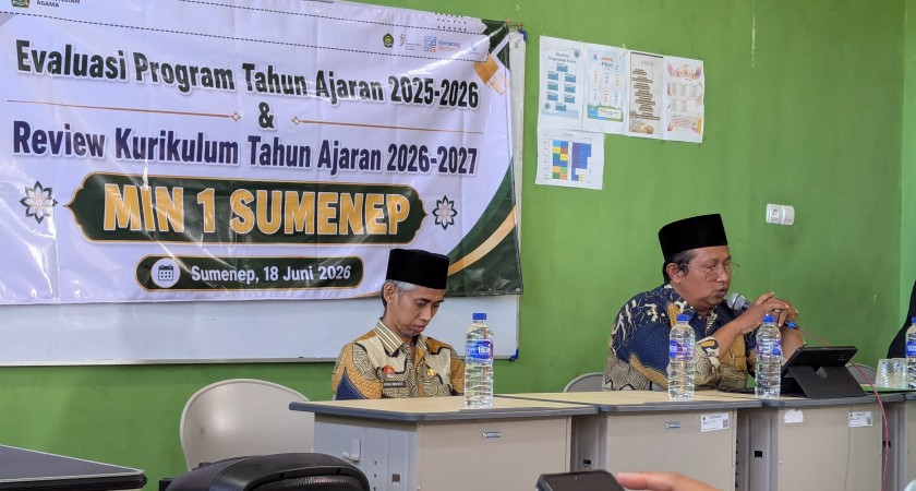 Tingkatkan Mutu Pendidikan, MIN 1 Sumenep Gelar Rapat Evaluasi Program dan Review Kurikulum 2026/2027