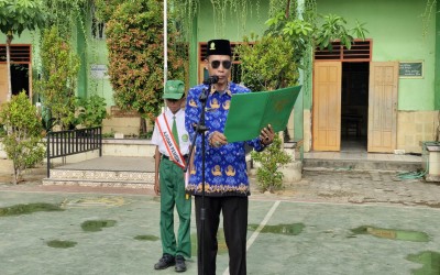 MIN 1 Sumenep Laksanakan Upacara Hari Sumpah Pemuda, Tanamkan Semangat Cinta Tanah Air