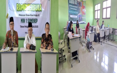 MIN 1 Sumenep Gelar Rapat Kelulusan Kelas VI Tahun Ajaran 2024/2025
