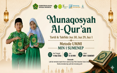 Munaqosyah Tartil & Tahfidz Juz 30, 29, dan Juz 1, Komitmen MIN 1 Sumenep Cetak Generasi Qurani