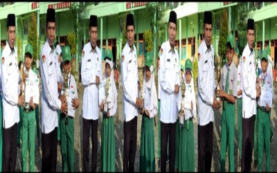 Madrasah Apresiasi Siswa Berprestasi dalam Upacara Peringatan Hari Kebangkitan Nasiona