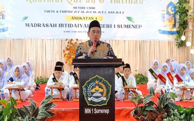 Khatmul Quran dan Imtihan Angkatan 4: Momen Puncak Perjuangan hafidz Hafidzah MIN 1 Sumenep