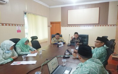 MIN 1 Sumenep Paparkan Program Kerja Tahun Pelajaran 2025/2026 di Hadapan Kepala Kemenag dan Kasi Pendma