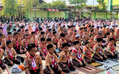 Sambut HUT RI ke-81, MIN 1 Sumenep Gelar Pembacaan Yasin Bersama